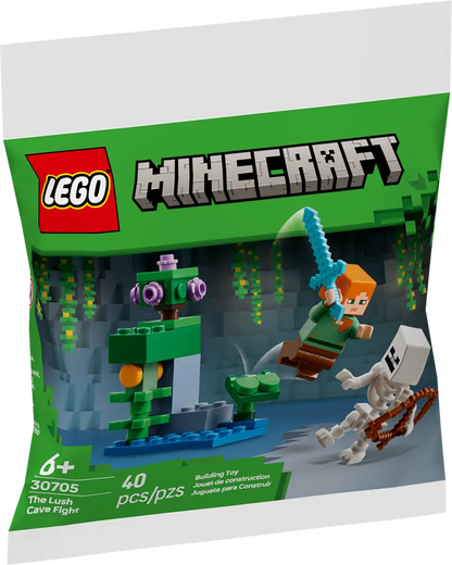 LEGO Minecraft 30705 The Lush Cave Fight Polybag